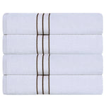 Hotel Turkish Cotton Plush Bath Towel Set 4-Piece - Bath Towel by Superior Brand