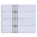 Hotel Turkish Cotton Plush Bath Towel Set 4-Piece - Bath Towel by Superior Brand