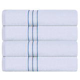 Hotel Turkish Cotton Plush Bath Towel Set 4-Piece - Bath Towel by Superior Brand