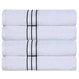 Hotel Turkish Cotton Plush Bath Towel Set 4-Piece - Bath Towel by Superior Brand