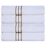 Hotel Turkish Cotton Plush Bath Towel Set 4-Piece - Bath Towel by Superior Brand