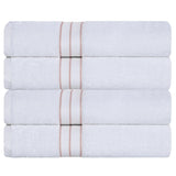 Hotel Turkish Cotton Plush Bath Towel Set 4-Piece - Bath Towel by Superior Brand