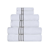 Hotel Turkish Cotton Plush Towel Set 6 Piece - Towel Set by Superior Brand
