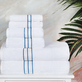 Hotel Turkish Cotton Plush Towel Set 6 Piece - Towel Set by Superior Brand