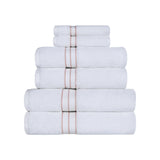 Hotel Turkish Cotton Plush Towel Set 6 Piece - Towel Set by Superior Brand