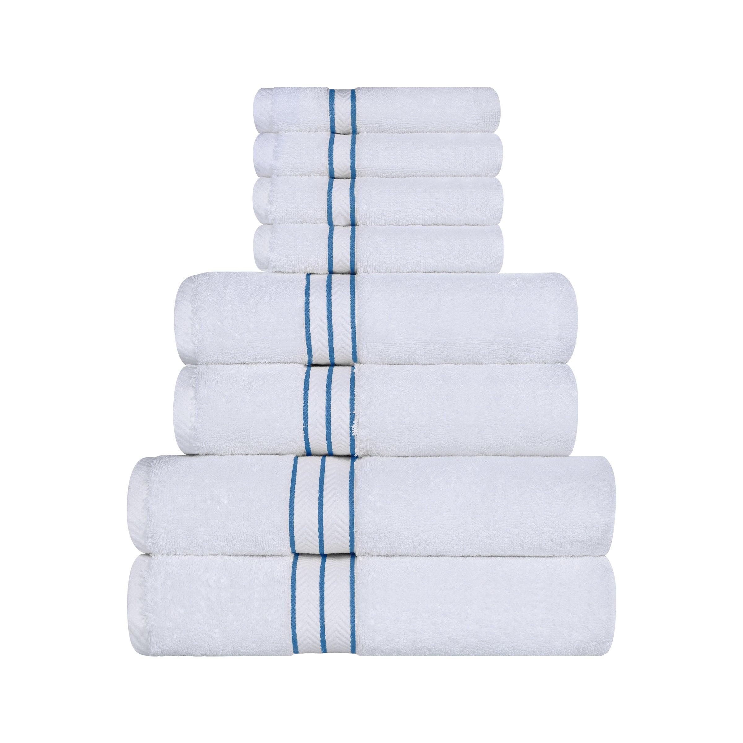Ultra-Plush Turkish Cotton Hotel Collection Solid Towel Set Collection - Towel Set by Superior Brand