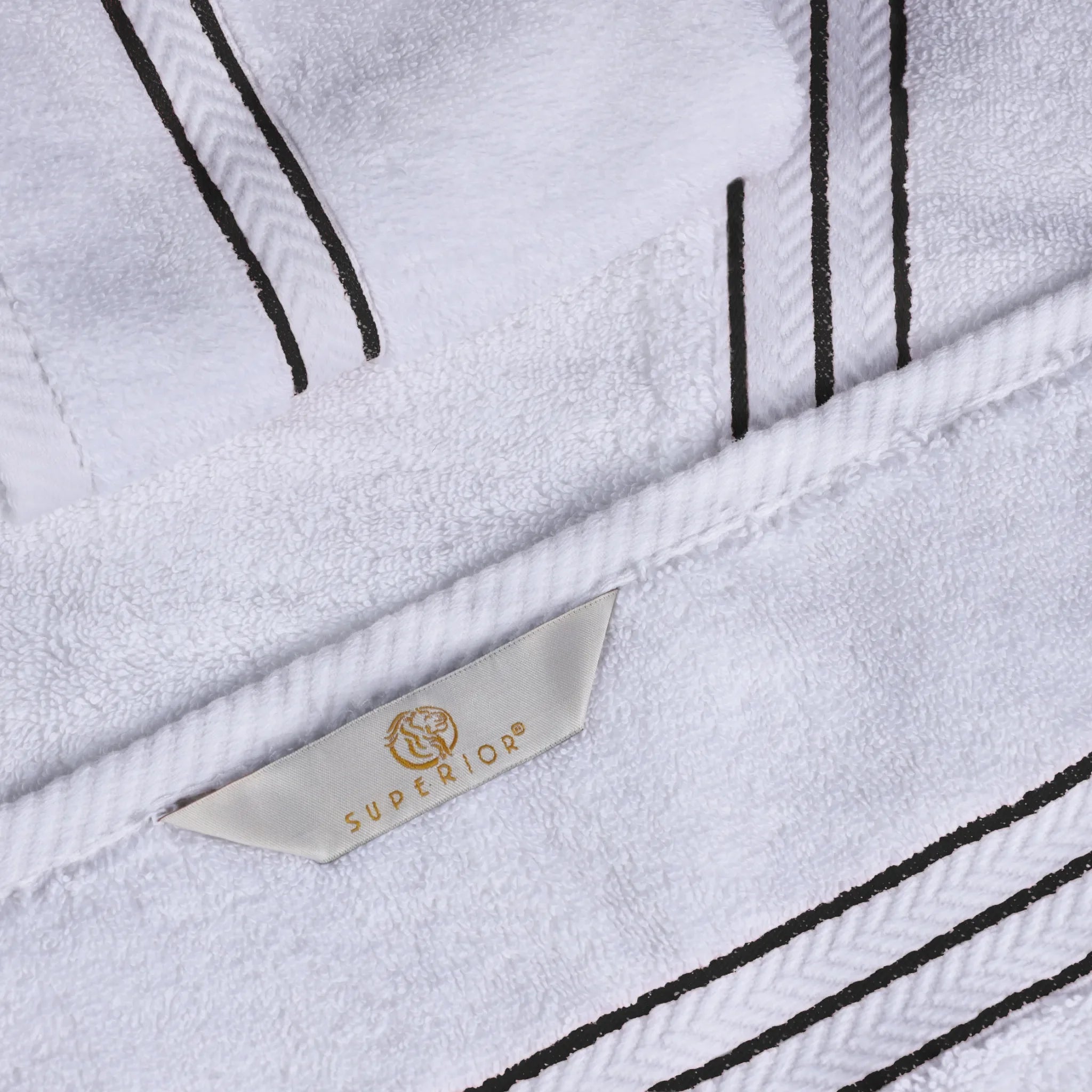 Hotel Turkish Cotton Plush Towel Set 6 Piece - Towel Set by Superior Brand