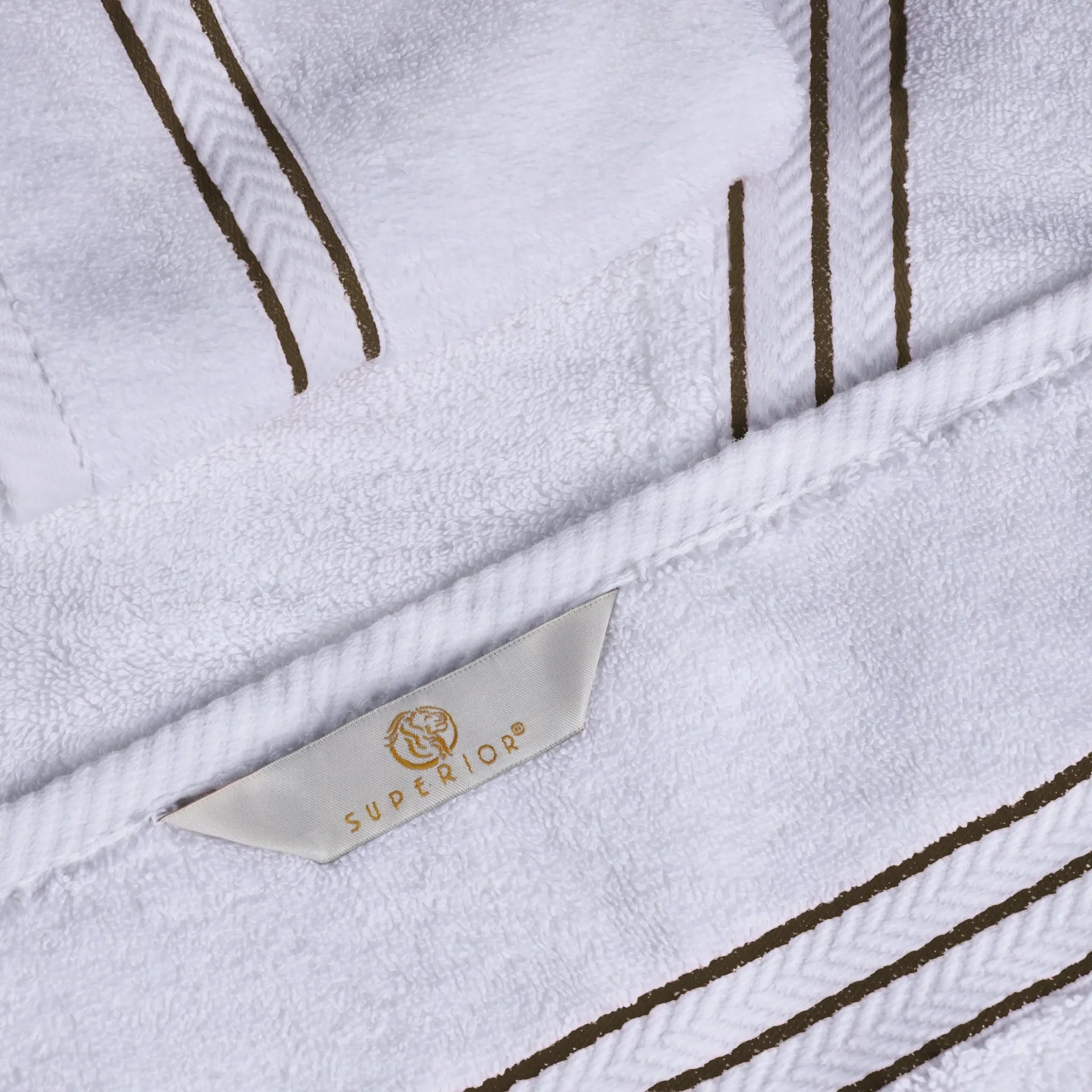 Hotel Turkish Cotton Plush Towel Set 6 Piece - Towel Set by Superior Brand