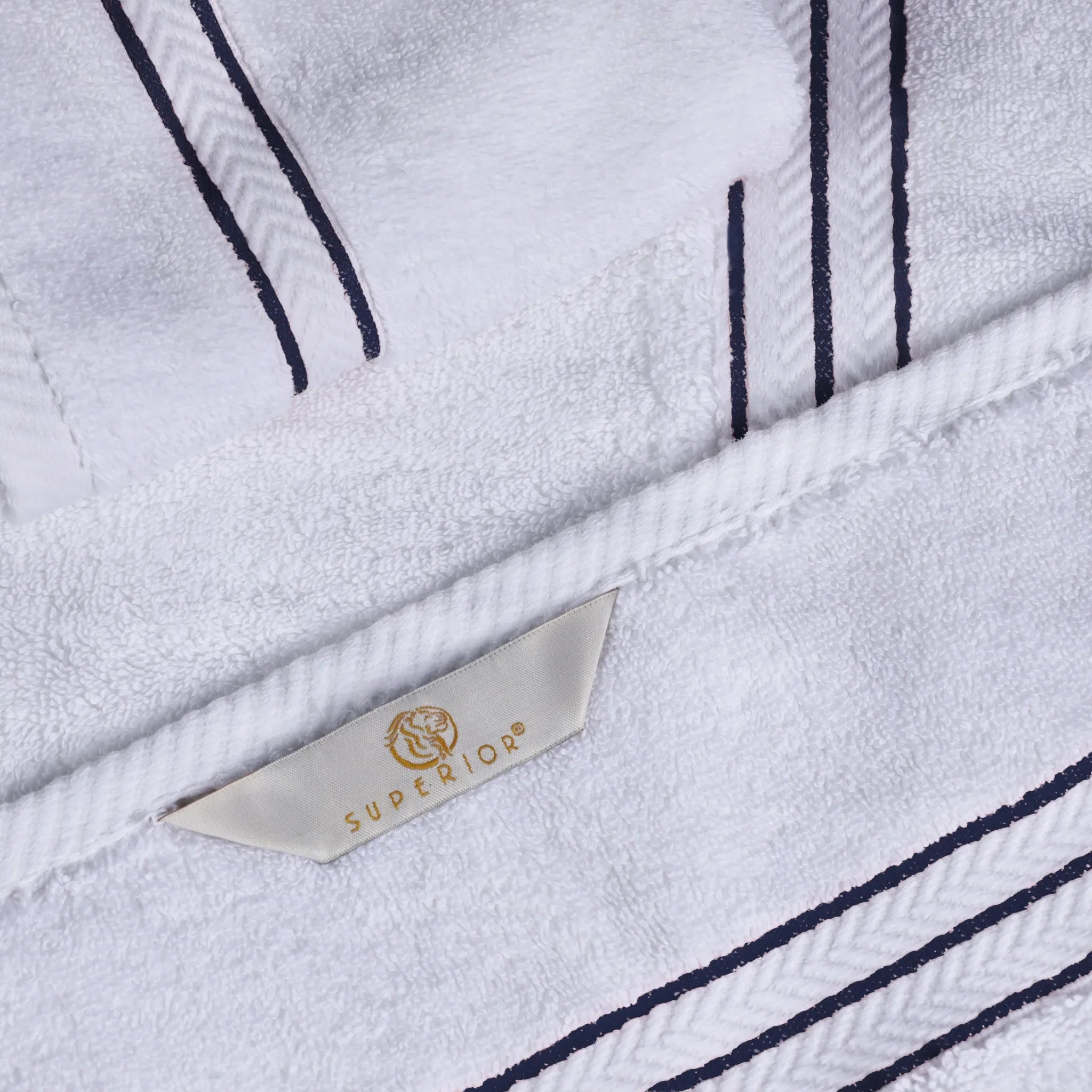 Hotel Turkish Cotton Plush Towel Set 6 Piece - Towel Set by Superior Brand