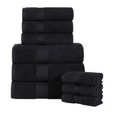 Oregon Organic Cotton Medium Weight Solid 9-Piece Towel Set - Towel Set by Superior Brand