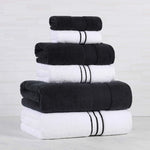 Turkish Cotton Plush Towel Set 6 Piece - Turkish Towel Bundle by Superior Brand
