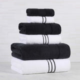 Turkish Cotton Plush Towel Set 6 Piece - Turkish Towel Bundle by Superior Brand