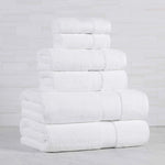 Turkish Cotton Plush Towel Set 6 Piece - Turkish Towel Bundle by Superior Brand