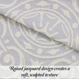 Lightweight Cotton Blend Oversized King Bedspread Sets Adalie Medallion Jacquard - Bedspread by Superior Brand