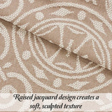 Lightweight Cotton Blend Oversized King Bedspread Sets Adalie Medallion Jacquard - Bedspread by Superior Brand