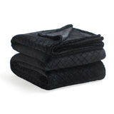 Flannel Fleece Blanket – Alaska Diamond Quilted - Warm and Plush - Blanket by Superior Brand