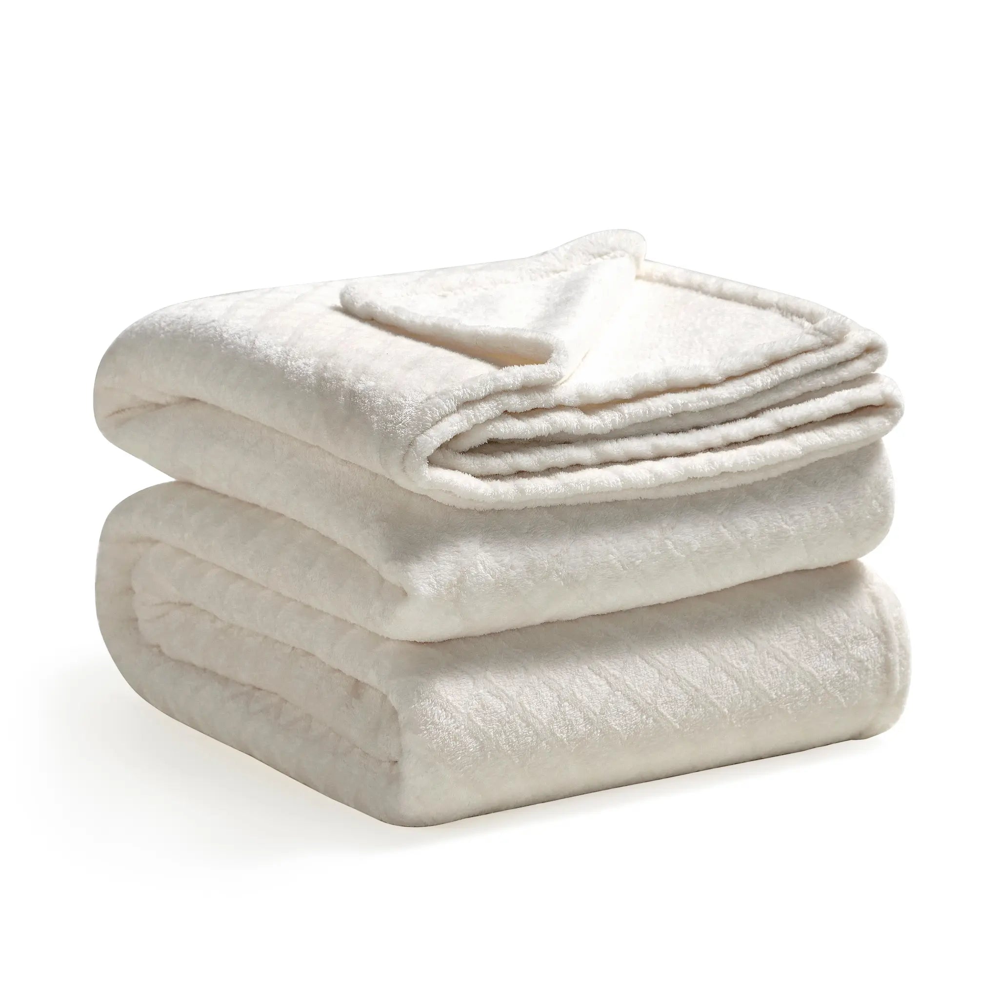 Flannel Fleece Blanket – Alaska Diamond Quilted - Warm and Plush - Blanket by Superior Brand