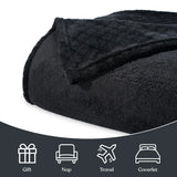 Flannel Fleece Blanket – Alaska Diamond Quilted - Warm and Plush - Blanket by Superior Brand