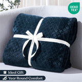 Flannel Fleece Blanket – Alaska Diamond Quilted - Warm and Plush - Blanket by Superior Brand