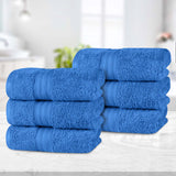 Cotton Terry Hand Towel Set 6-Piece - Atlas - Hand Towel Set by Superior Brand