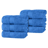 Cotton Terry Hand Towel Set 6-Piece - Atlas - Hand Towel Set by Superior Brand