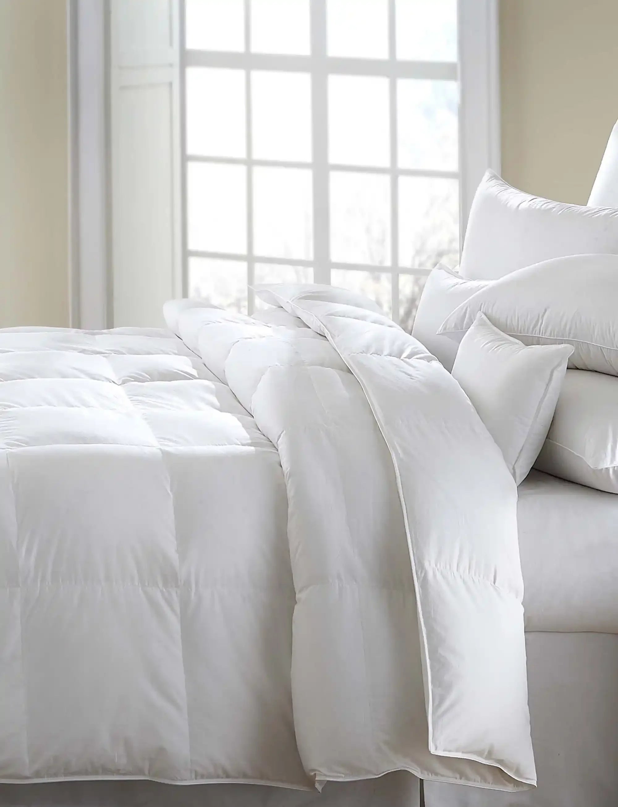 Brushed Microfiber Down Alternative Medium Weight Solid Comforter - Comforter by Superior Brand