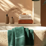 Madison Egyptian Cotton Plush Thick Absorbent Bath Towel Set of 2 - Egyptian Cotton Bath Towel by Superior Brand