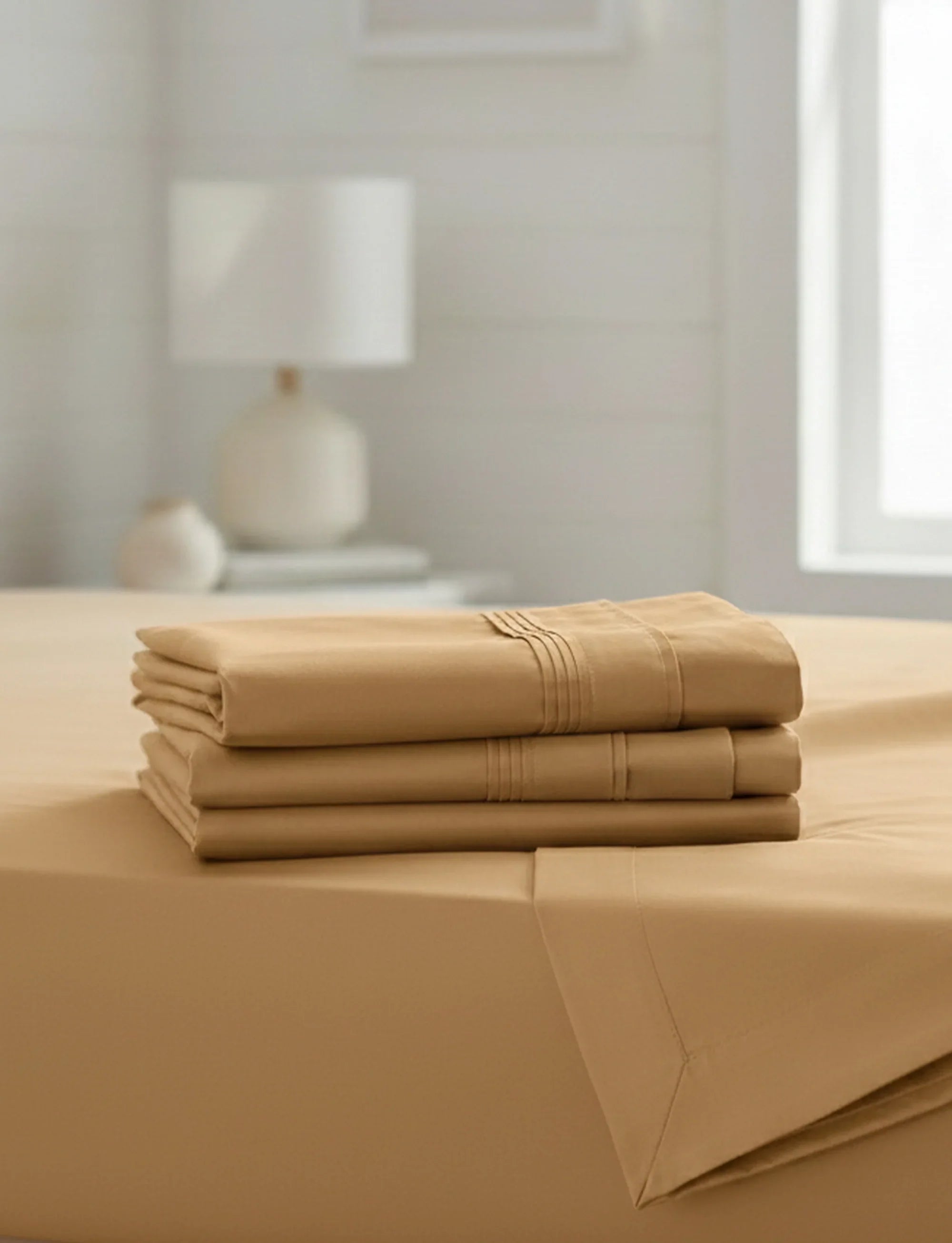 Egyptian Cotton Sheets 1500 Thread Count Set - Sateen, Deep Pocket - Egyptian Cotton Sheet Set by Superior Brand