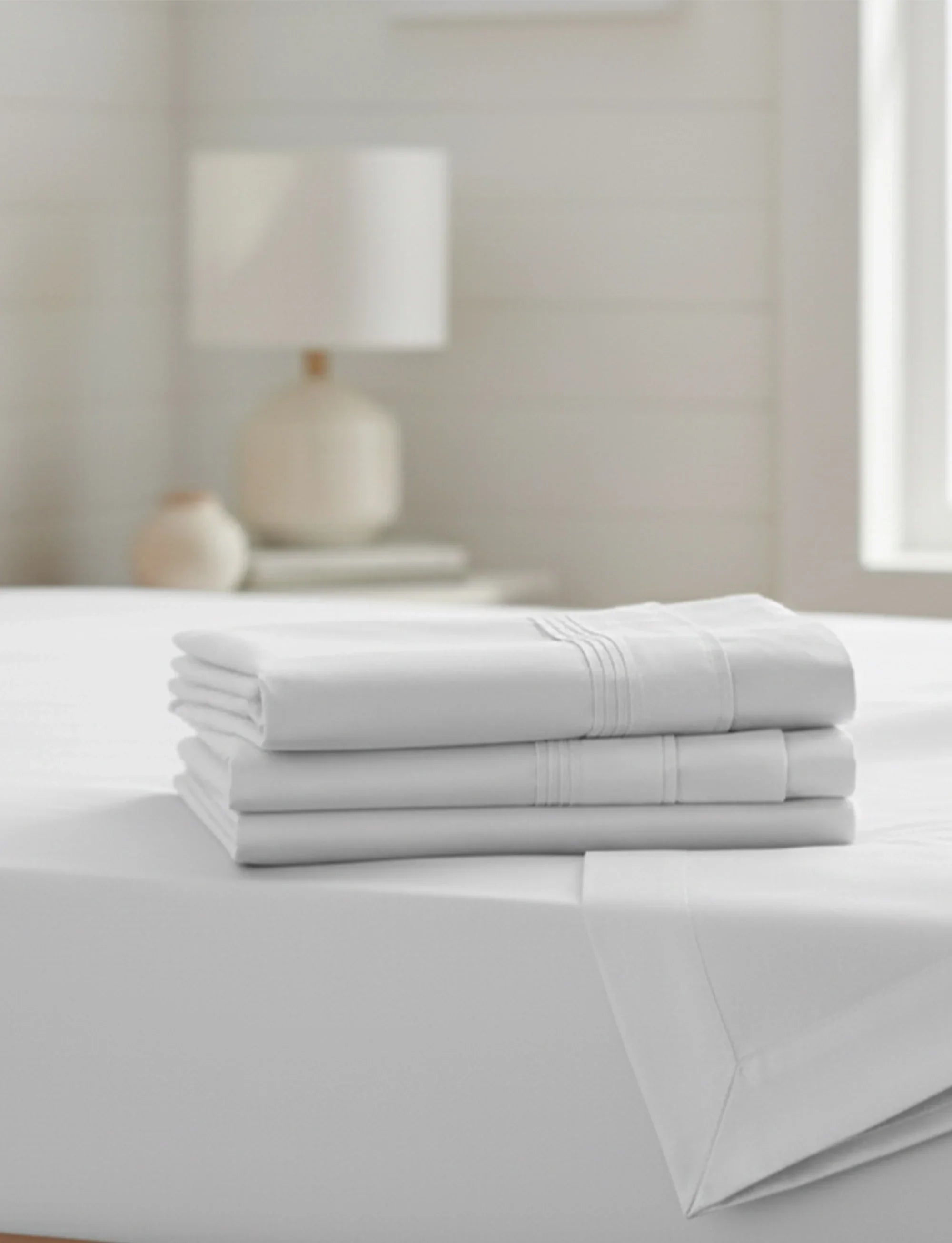 1200 Thread Count Egyptian Cotton Sateen Sheet Set - Egyptian Cotton Sheet Set by Superior Brand