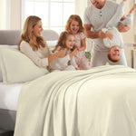 Lightweight Cotton Bedspread Sets 3-Piece Fleur De Lis Jacquard Matelassé - Bedspread by Superior Brand