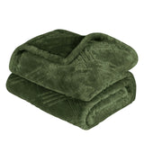 Atka Diamond Fleece Plush Ultra-Soft Fluffy Blanket - Blanket by Superior Brand