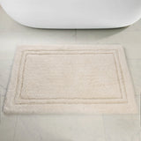 Cotton Solid Non-Skid Washable 2 Piece Bathroom Rug Set - Bath Rugs by Superior Brand