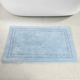 Cotton Solid Non-Skid Washable 2 Piece Bathroom Rug Set - Bath Rugs by Superior Brand