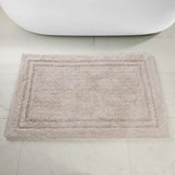 Cotton Solid Non-Skid Washable 2 Piece Bathroom Rug Set - Bath Rugs by Superior Brand