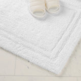 Cotton Solid Non-Skid Washable 2 Piece Bathroom Rug Set - Bath Rugs by Superior Brand