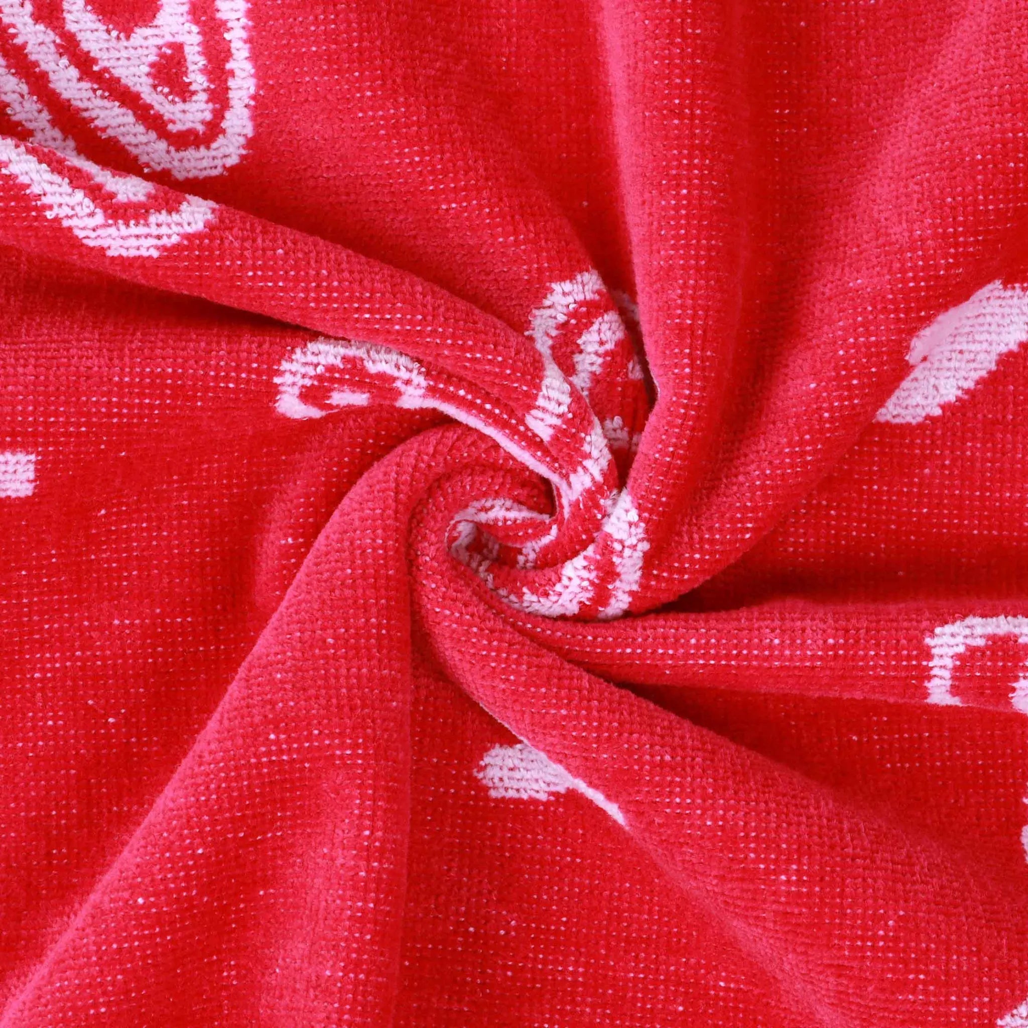Bahama Cotton Fuzzy Velour Terry Large Oversized Beach Towel - Beach Towel by Superior Brand