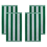 Cabana Stripe Oversized Cotton Beach Towel Set of 2, 4, or 6 Piece