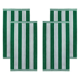 Cabana Stripe Oversized Cotton Beach Towel Set of 2, 4, or 6 Piece