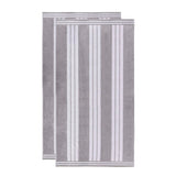 Cabana Stripe Oversized Cotton Beach Towel Set of 2, 4, or 6 Piece