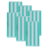 Cabana Stripe Oversized Cotton Beach Towel Set of 2, 4, or 6 Piece