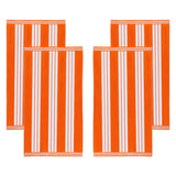 Cabana Stripe Oversized Cotton Beach Towel Set of 2, 4, or 6 Piece
