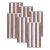 Cabana Stripe Oversized Cotton Beach Towel Set of 2, 4, or 6 Piece