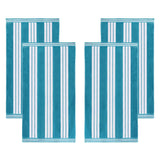 Cabana Stripe Oversized Cotton Beach Towel Set of 2, 4, or 6 Piece