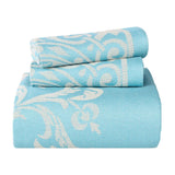 Lightweight Cotton Blend Oversized King Bedspread Sets Adalie Medallion Jacquard - Bedspread by Superior Brand