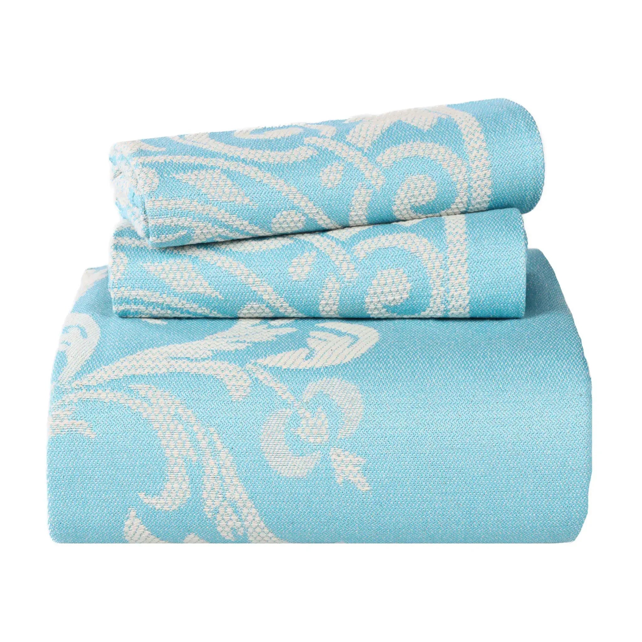 Lightweight Cotton Blend Oversized King Bedspread Sets Adalie Medallion Jacquard - Bedspread by Superior Brand