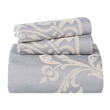 Lightweight Cotton Blend Oversized King Bedspread Sets Adalie Medallion Jacquard - Bedspread by Superior Brand