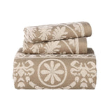 Kymbal Cotton Blend Woven Medallion Jacquard Bedspread Set - Bedspread by Superior Brand