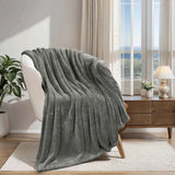 Fleece Plush Medium Weight Fluffy Soft Solid Decorative Blanket - Blanket by Superior Brand