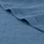 100% Cotton Thermal Blanket – Basketweave All-Season, Lightweight & Breathable - Blanket by Superior Brand