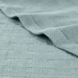100% Cotton Thermal Blanket – Basketweave All-Season, Lightweight & Breathable - Blanket by Superior Brand